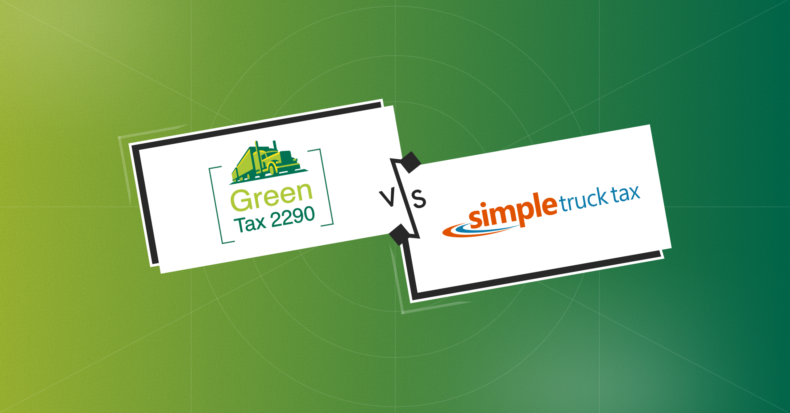 greentax2290 vs simpletrucktax